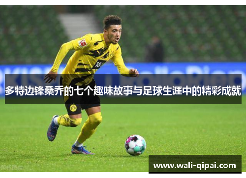 多特边锋桑乔的七个趣味故事与足球生涯中的精彩成就
