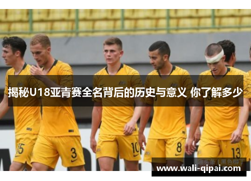 揭秘U18亚青赛全名背后的历史与意义 你了解多少